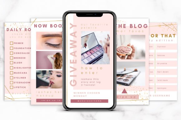 Instagram Stories for Canva | Beauty