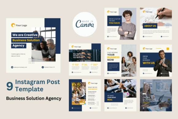 Instagram Templates - Business Solution