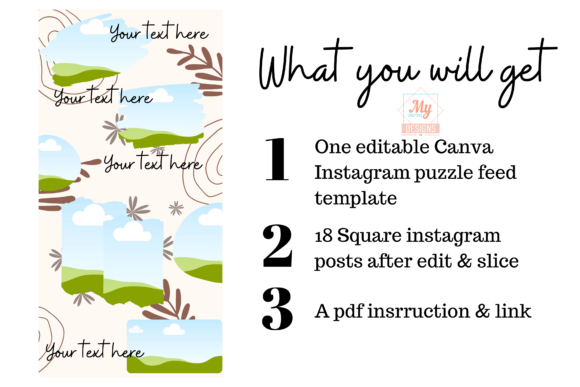Aesthetic Instagram Feed Templates For Lifestyle Blogger