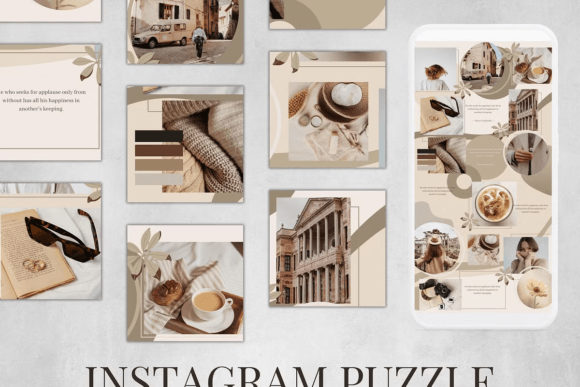 Lumina Instagram Puzzle Feed