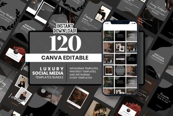 Luxury Social Media Templates Bundle