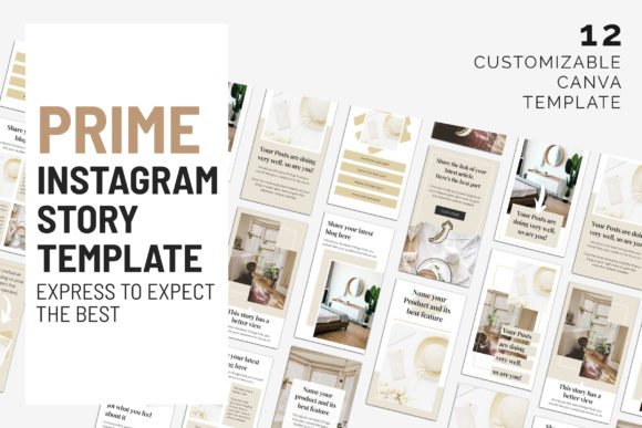 Prime Instagram Story Canva Templates