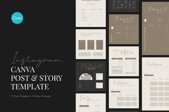 Productivity Instagram Canva