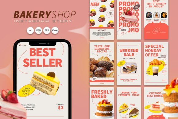 Promotion - Bakery Shop Instagram Story
