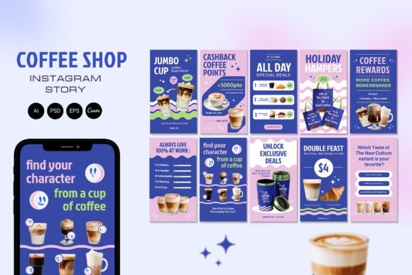 Promotion Coffee Shop Instagram Story
