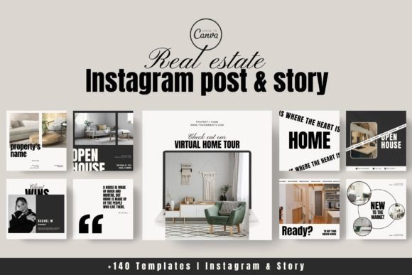 Real Estate Instagram Templates