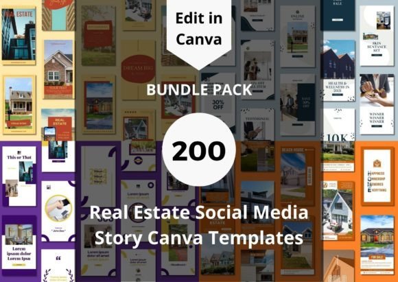 Real Estate Social Media Story Templates