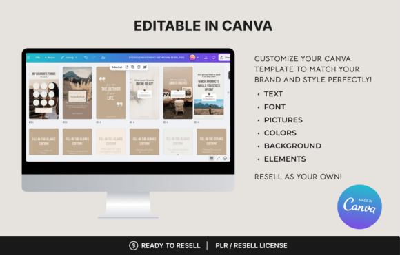 Stories Engagement Instagram Templates