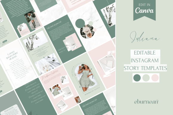 Sage Green Instagram Story Template