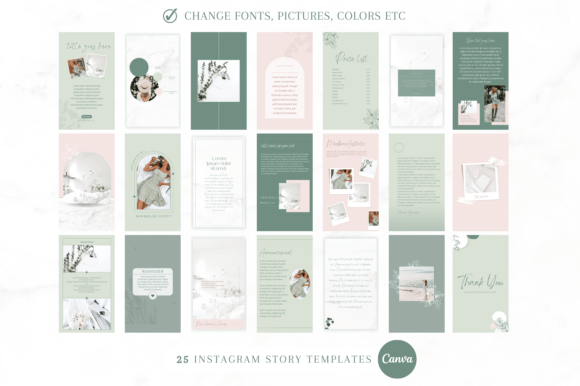 Sage Green Instagram Story Template