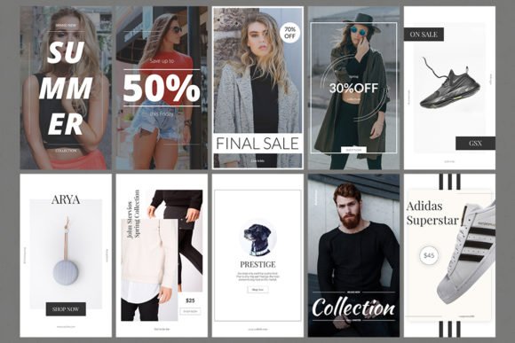Instagram Story Templates For Online Shop