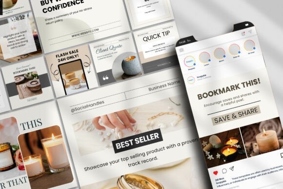 Small Business Canva Instagram Template