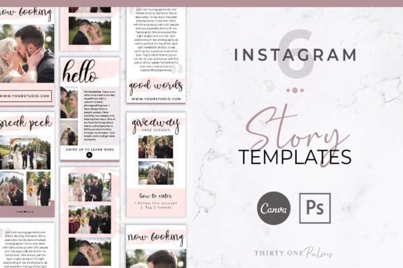 Story Templates | Canva & Photoshop