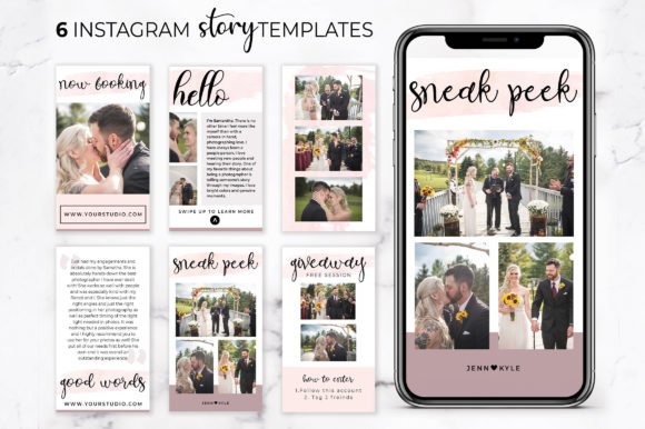 Story Templates | Canva & Photoshop