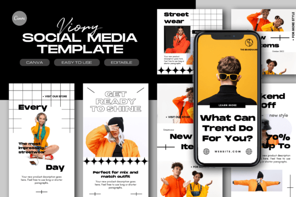 Viory Fashion Instagram Template
