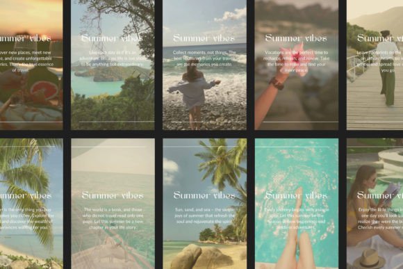 15 Summer Faceless Reels for Instagram