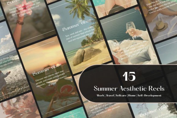 15 Summer Faceless Reels for Instagram