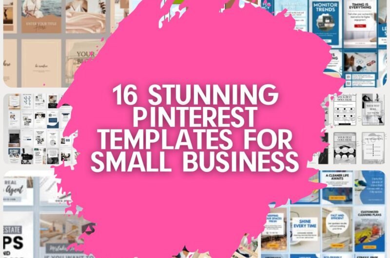 Small Biz, Big Pins: 16 Stunning Pinterest Templates For Small Business