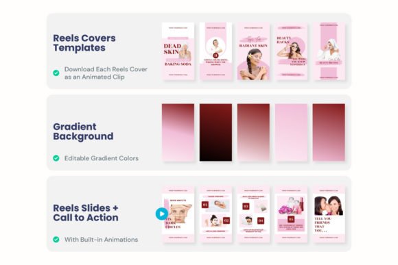 Beauty & Spa Instagram Reels Template