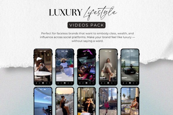 Luxury Women Faceless Instagram Reels