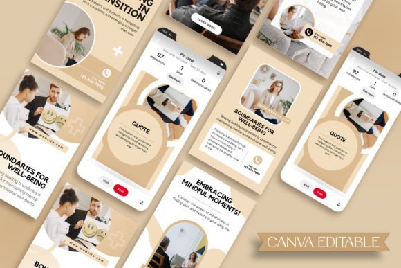 Therapist Pinterest Templates